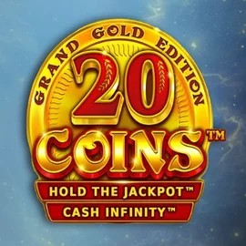 20 Coins Grand Gold Edition slot logo by Wazdan at Wild Fortune Casino