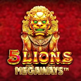 5 Lions Megaways logo by Pragmatic Play at Wild Fortune Casino