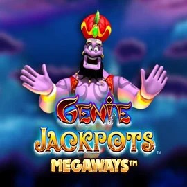 Genie Jackpots Megaways by Blueprint Gaming, showcased at wild-fortune.info – game logo