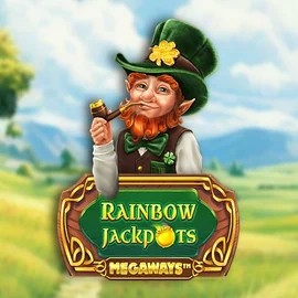 Rainbow Jackpots Megaways logo – Jackpots by Red Tiger Gaming at Wild Fortune Casino
