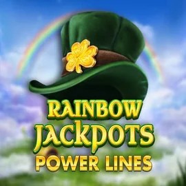 Rainbow Jackpots Power Lines game by Red Tiger Gaming – logo hosted on Wild Fortune Casino