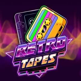 Retro Tapes online game logo by Push Gaming on wild-fortune.info