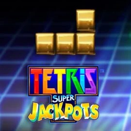 Tetris Super Jackpots online game logo by WMS on wild-fortune.info